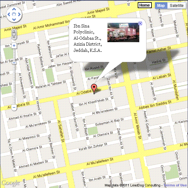 Map of Ibn Sina